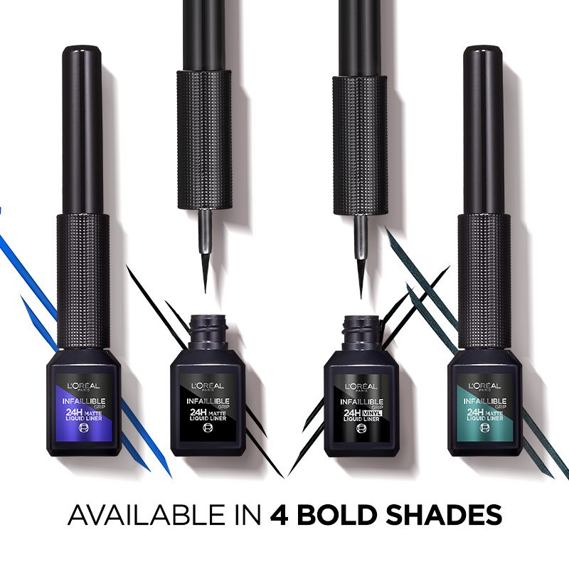 Infallible Grip Liquid Liner Matte 01 Ink 2 Shades